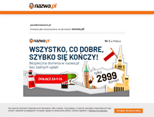 Tablet Screenshot of paradarownosci.pl